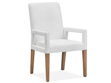 Load image into Gallery viewer, Lindon Dining Arm Chair W/White Uph Seat &amp; Back (2/Ctn) image
