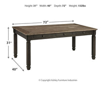 Load image into Gallery viewer, Tyler Creek Dining Table
