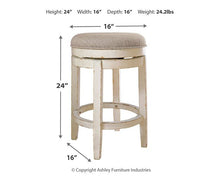 Load image into Gallery viewer, Realyn Counter Height Bar Stool
