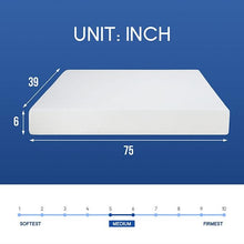 Load image into Gallery viewer, Artemisia 6" Full Memory Foam Mattress
