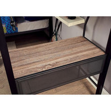 Load image into Gallery viewer, BALLARAT Silver Triple Twin Bunk Bed w/ Desk
