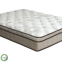 Load image into Gallery viewer, Lilium White/Brown 13&quot; Euro Pillow Top Mattress, Cal.King
