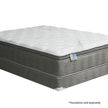 Load image into Gallery viewer, STORMIN White/Gray 13&quot; Euro Pillow Top Mattress, Queen
