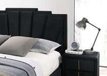 Load image into Gallery viewer, FLORIZEL Cal.King Bed, Black
