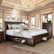 Load image into Gallery viewer, Brandt Brown Cherry Cal.King, E.King &amp; Queen Bed

