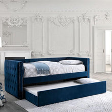 Load image into Gallery viewer, Susanna Navy Daybed w/ Trundle, Navy image
