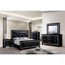 Load image into Gallery viewer, BELLANOVA Black Queen Bed
