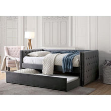 Load image into Gallery viewer, Susanna Gray Daybed w/ Trundle, Gray
