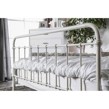 Load image into Gallery viewer, IRIA Vintage White Cal.King Bed
