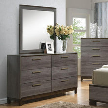Load image into Gallery viewer, MANVEL Two-Tone Antique Gray Dresser
