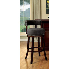 Load image into Gallery viewer, LYNSEY Dark Oak/Gray 29&quot; Bar Stool
