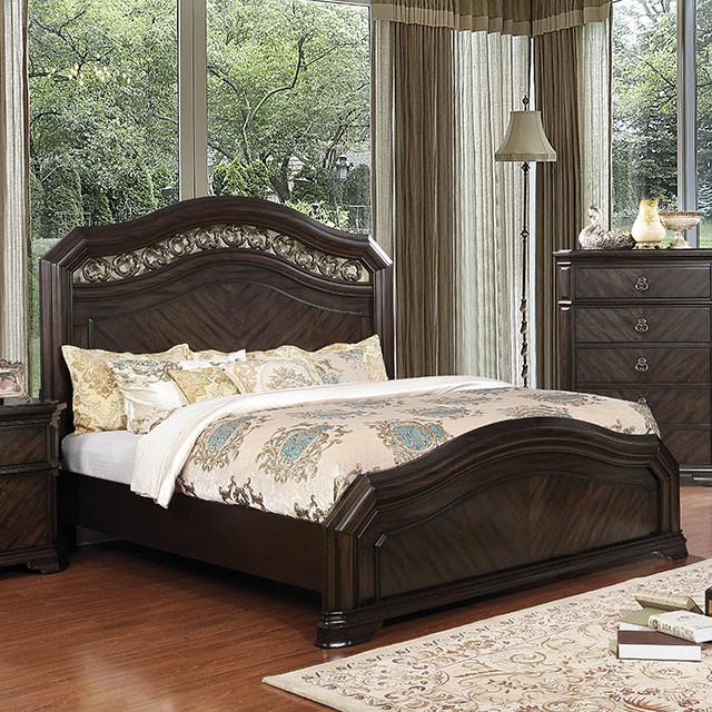Calliope Espresso E.King & Queen Bed
