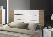 Load image into Gallery viewer, ERLANGEN Cal.King Bed, White/Natural
