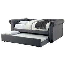 Load image into Gallery viewer, LEANNA Gray Full Daybed w/ Trundle, Gray
