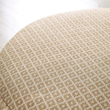 Load image into Gallery viewer, STEPHNEY Ottoman, Gray/Gold
