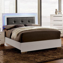 Load image into Gallery viewer, CLEMENTINE Glossy White Full Bed image
