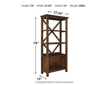 Load image into Gallery viewer, Baldridge 75&quot; Bookcase
