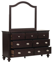 Load image into Gallery viewer, Homelegance Marston 7 Drawer Dresser in Dark Cherry 2615DC-5
