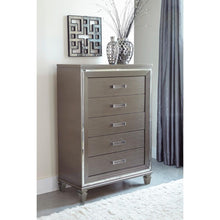 Load image into Gallery viewer, Homelegance Tamsin Chest in Silver Grey Metallic 1616-9
