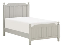 Load image into Gallery viewer, Homelegance Wellsummer Twin Panel Bed in Gray 1803GYT-1*
