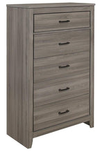 Load image into Gallery viewer, Homelegance Waldorf 5 Drawer Chest in Dark Gray 1902-9
