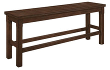 Load image into Gallery viewer, Homelegance Schleiger Counter Height Bench in Dark Brown 5400-24BH
