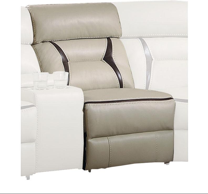 Homelegance Furniture Amite 6pc Sectional Sofa in Beige