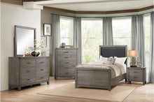 Load image into Gallery viewer, Homelegance Woodrow 2 Drawer Nightstand in Gray 2042-4
