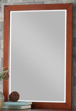 Load image into Gallery viewer, Homelegance Rowe Mirror in Dark Cherry B2013DC-6
