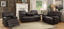 Load image into Gallery viewer, Cassville Double Reclining Sofa in Dark Brown 8403-3
