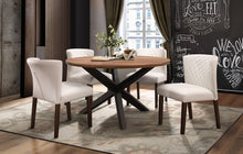 Load image into Gallery viewer, Homelegance Nelina Round Dining Table in Espresso &amp; Natural 5597-53*
