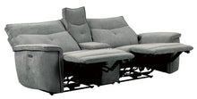 Load image into Gallery viewer, Homelegance Furniture Tesoro Power Double Reclining Loveseat in Dark Gray 9509DG-2CNPWH*
