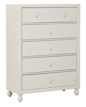 Load image into Gallery viewer, Wellsummer 5 Drawer Chest in White 1803W-9
