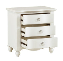 Load image into Gallery viewer, Homelegance Meghan 3 Drawer Nightstand in White 2058WH-4
