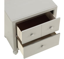 Load image into Gallery viewer, Wellsummer 2 Drawer Nightstand in Gray 1803GY-4
