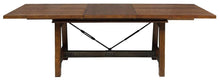 Load image into Gallery viewer, Homelegance Holverson Dining Table in Rustic Brown 1715-94
