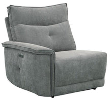 Load image into Gallery viewer, Tesoro Power Double Reclining Sofa w/ Power Headrests in Dark Gray 9509DG-3PWH*
