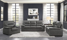 Load image into Gallery viewer, Michigan Sofa in Dark Gray 9407DG-3
