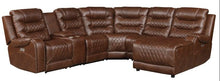 Load image into Gallery viewer, Putnam Corner Seat in Brown 9405BR-CR
