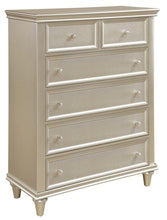 Load image into Gallery viewer, Homelegance Celandine 6 Drawer Chest in Silver 1928-9
