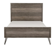 Load image into Gallery viewer, Urbanite Full Panel Bed in Tri-tone Gray 1604F-1*
