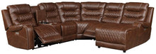 Load image into Gallery viewer, Putnam Corner Seat in Brown 9405BR-CR
