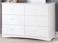 Load image into Gallery viewer, Galen 6 Drawer Dresser in White B2053W-5
