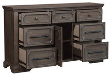 Load image into Gallery viewer, Taulon Dresser in Dark Oak 5438-5
