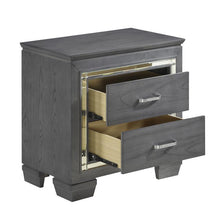 Load image into Gallery viewer, Homelegance Allura Nightstand in Gray 1916GY-4
