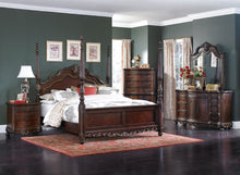 Load image into Gallery viewer, Homelegance Deryn Park King Poster Bed in Cherry 2243K-1EK*
