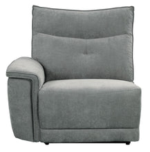 Load image into Gallery viewer, Tesoro Power Double Reclining Sofa w/ Power Headrests in Dark Gray 9509DG-3PWH*
