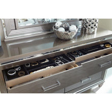 Load image into Gallery viewer, Tamsin Dresser in Silver Grey Metallic 1616-5
