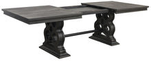 Load image into Gallery viewer, Homelegance Arasina Dining Table in Dark Pewter 5559N-96*
