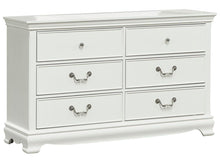 Load image into Gallery viewer, Lucida 6 Drawer Dresser in White 2039W-5
